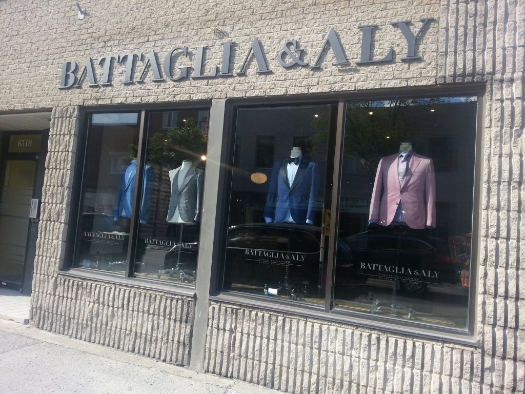 Battaglia & Aly vêtements d'homme