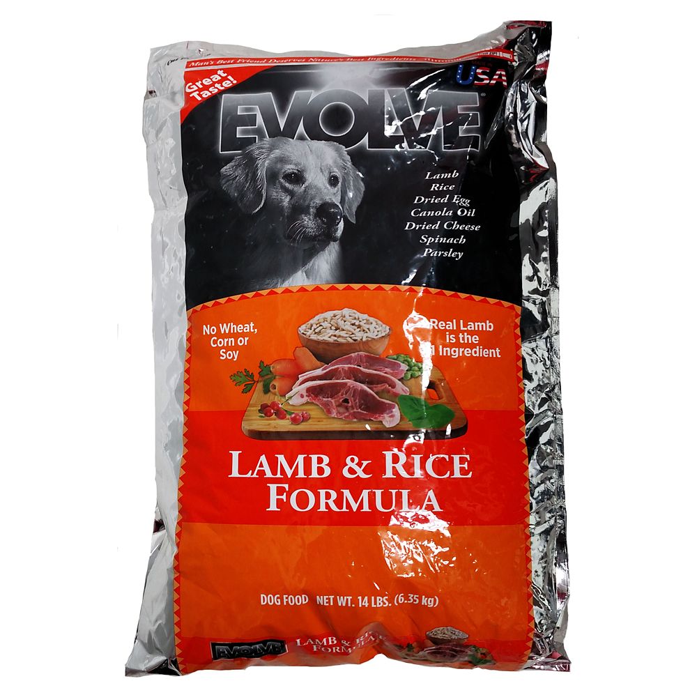 Evolve Lamb & Rice Formula Dog Food