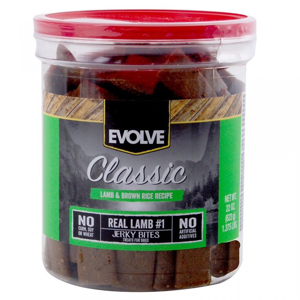 Evolve Lamb & Rice Jerky Treats